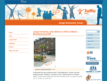 Tablet Screenshot of juhu-berlin.de